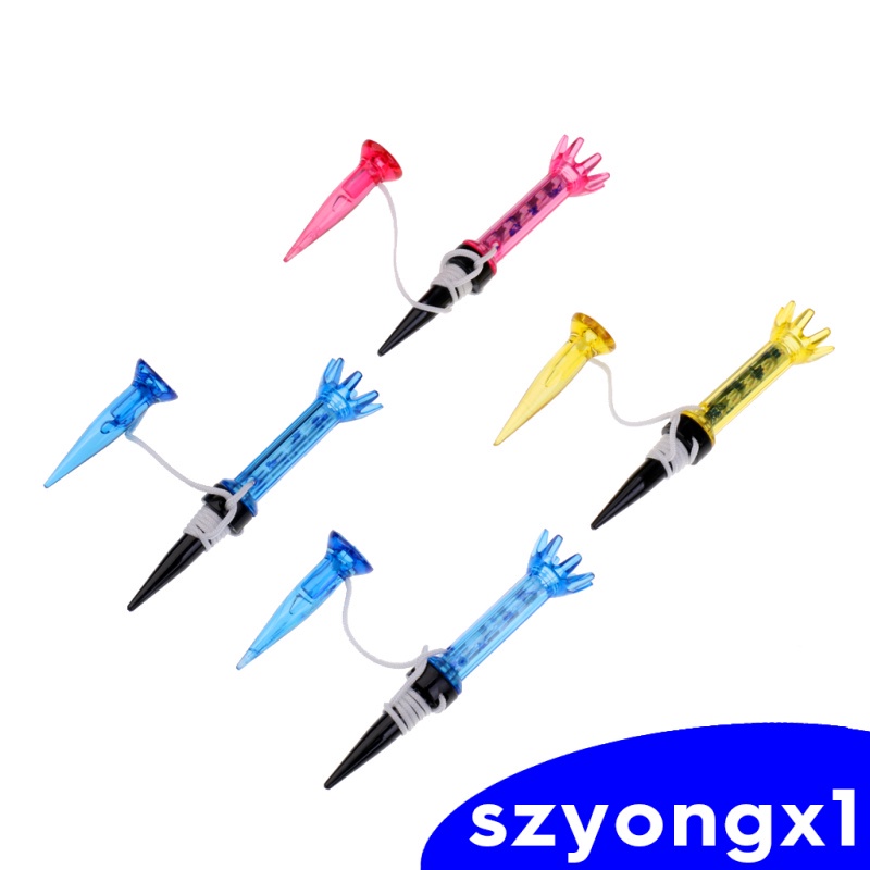 Set 4 Cọc Gắn Bóng Golf 80mm Có Nam Châm