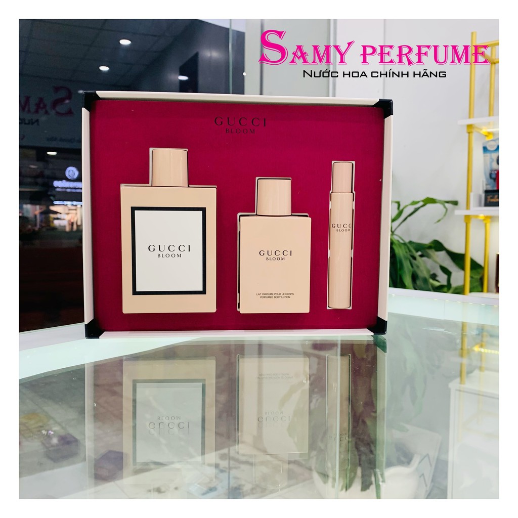 Set nước hoa 3 món Gucci Bloom EDP