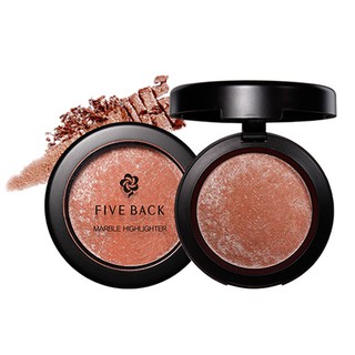 [HÀN QUÔC] Phấn Highlight Bắt Sáng Five Back Marble Highlighter Hàn Quốc 6g
