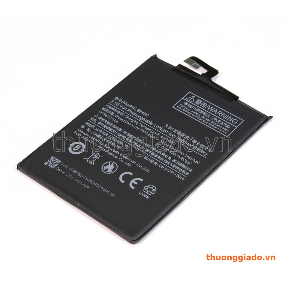 Thay pin Mi Max 2 (6.44")/ BM50 (5300mAh) Original battery