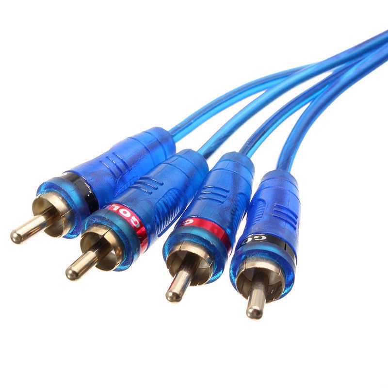 Thiết Bị Lọc Tiếng Ồn 4 Kênh Rca 50W Chuyên Dụng Cho Xe Hơi