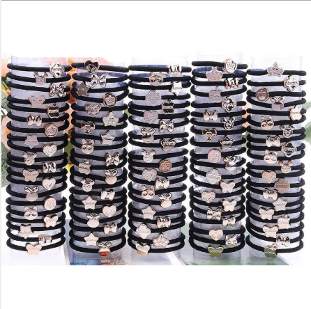 Dây buộc tóc co giãn tạo kiểu tóc xinh xắn