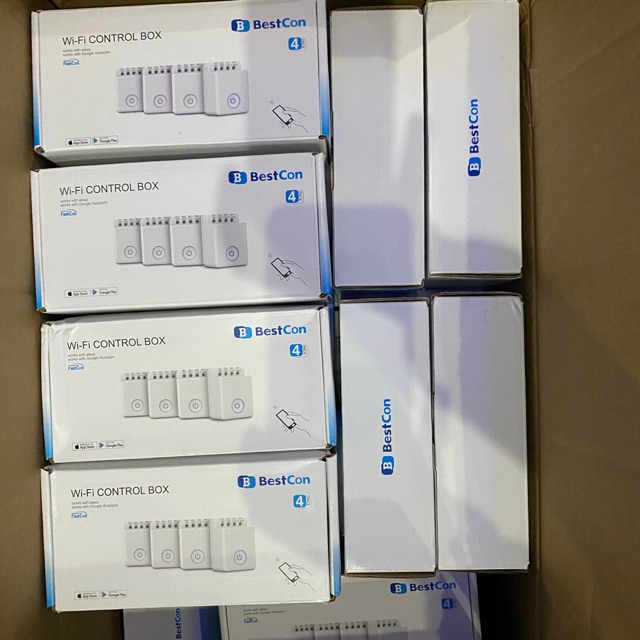 Công Tắc Điện Điều Khiển Từ Xa Thông Minh Bằng Wifi/3G/4G Broad link MCB1 Chính Hãng, bản quốc tế!
