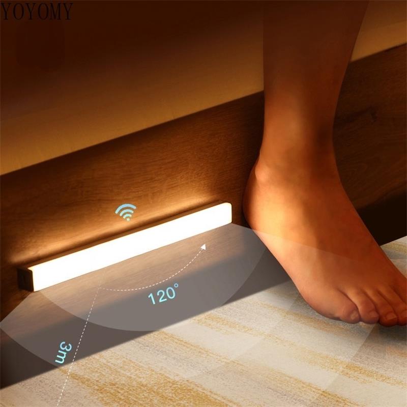 Đèn Led Dây Sạc Pin Không Dây Dùng Trang Trí Nhà Bếp, Tủ Quần Áo