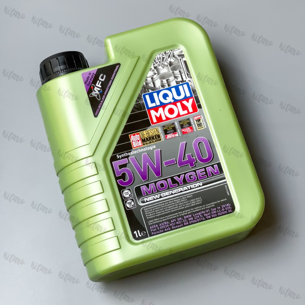 Nhớt xe tay ga  Liqui moly 5w40 1L + nhớt hộp số liqui moly