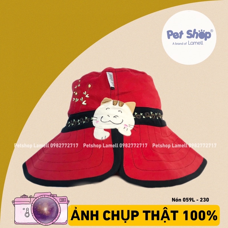 Nón người lớn Thương Hiệu PETSHOP NOZ-059 chất cotton thoáng mát( Ảnh Thật của Shop)