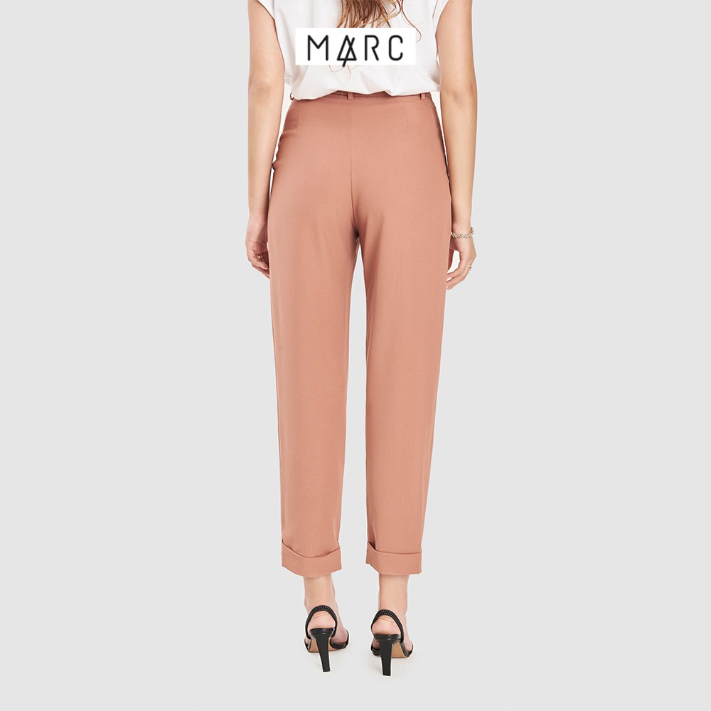 Quần nữ MARC FASHION baggy nhấn ly trước lật lai