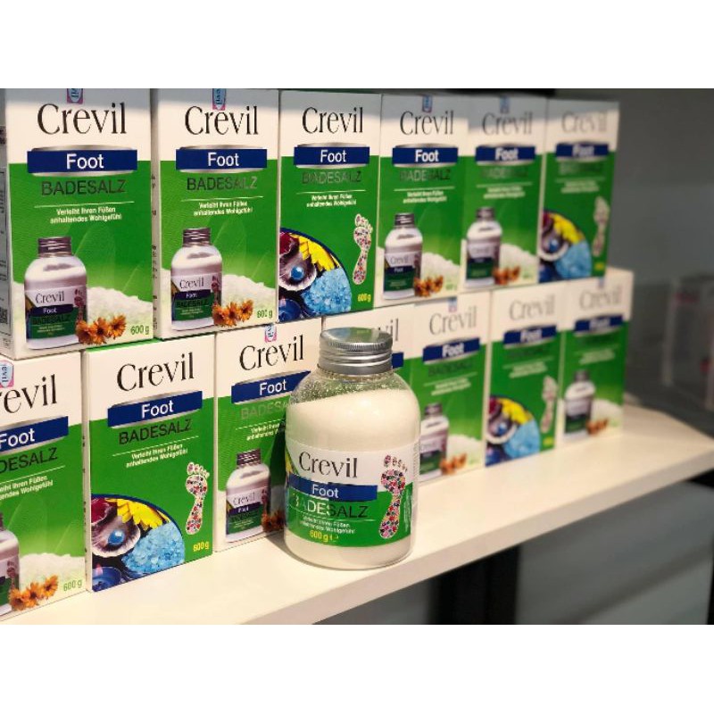 🌿MUỐI NGÂM CHÂN - MUỐI TẮM SPA CREVIL TỪ MUỐI KHOÁNG BIỂN CHẾT, TINH DẦU HƯƠNG THẢO, CHLB ĐỨC🌿 | BigBuy360 - bigbuy360.vn