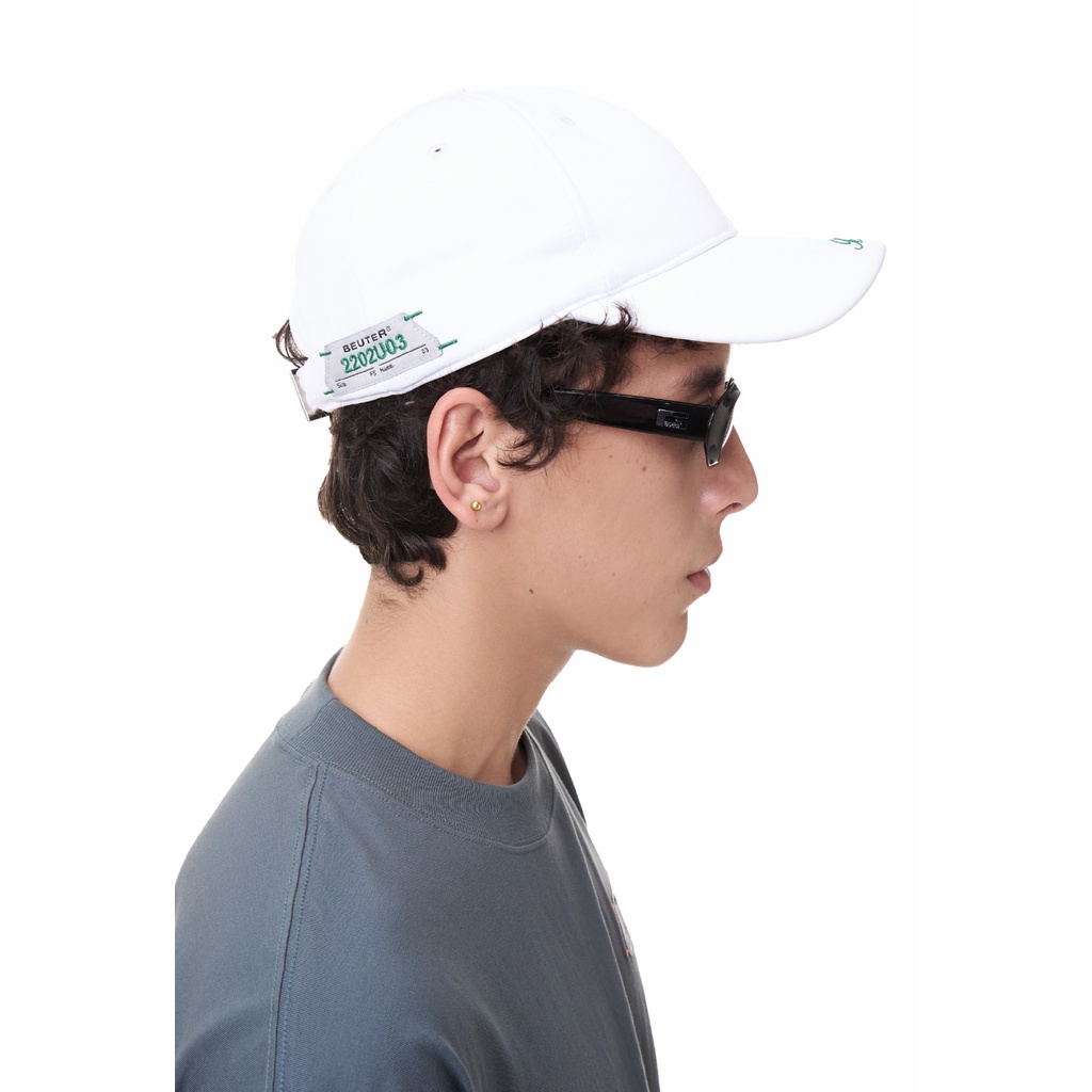 Mũ Lưỡi Trai Bóng Chày Beuter All Condition White Cap