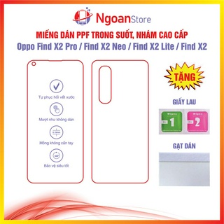 Miếng dán ppf cho oppo find x2 pro / find x2 neo / find x2 lite / find x2 - ngoan store