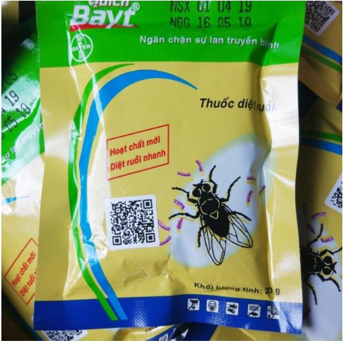 Thuốc diệt Ruồi Quick Bayt ( gói 20g )