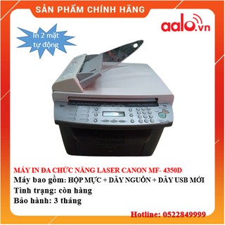MÁY IN ĐA CHỨC NĂNG LASER CANON MF- 4350D ĐÃ QUA SỬ DỤNG - AALO.VN