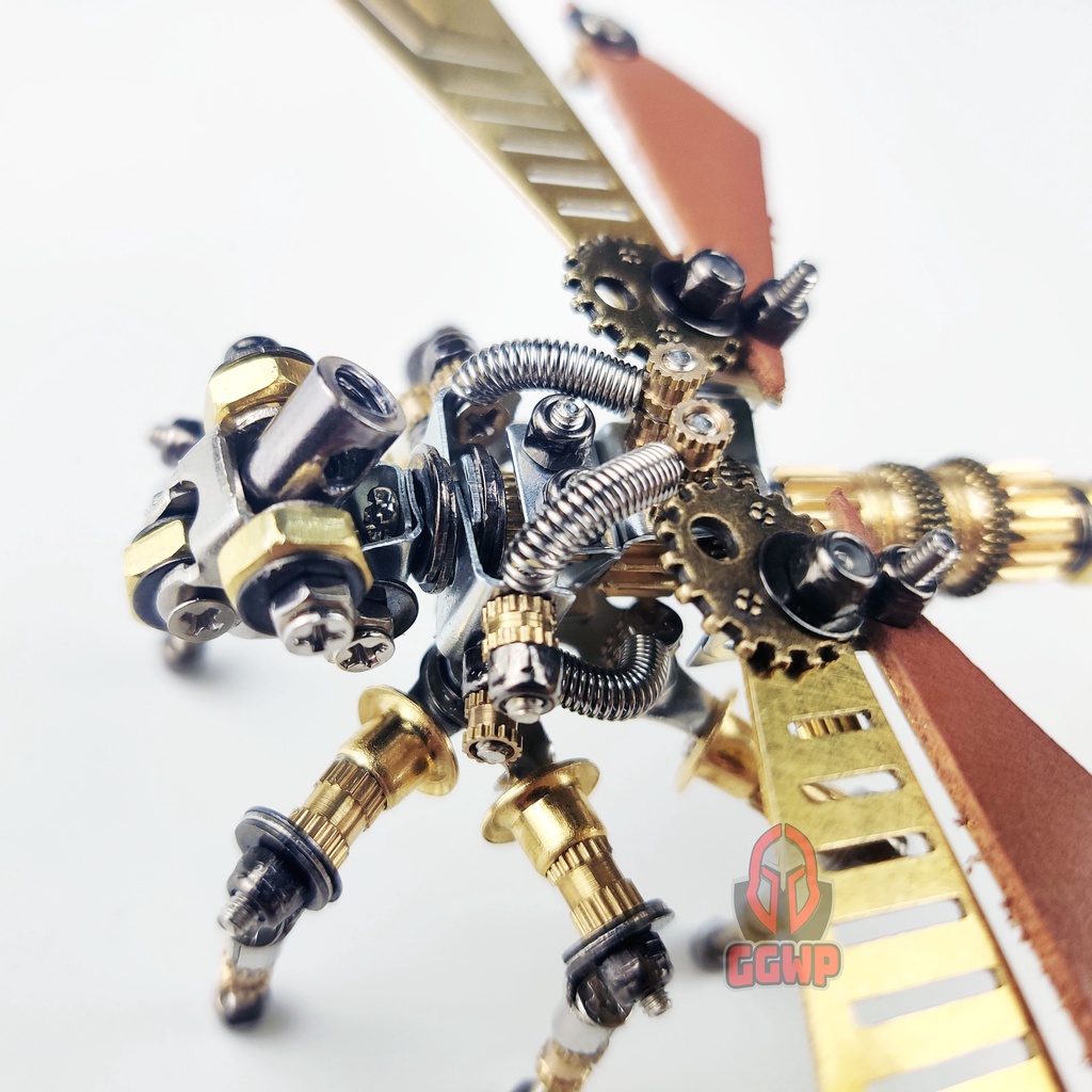 Mô hình lắp ráp cơ khí Mach Dragonfly Chuồn chuồn kim loại
