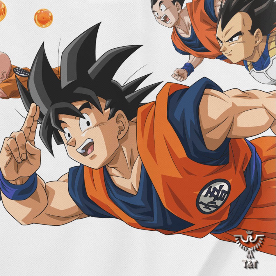 Áo thun nam áo phông nam thiết kế hình đẹp nét SONGOKU | BigBuy360 - bigbuy360.vn