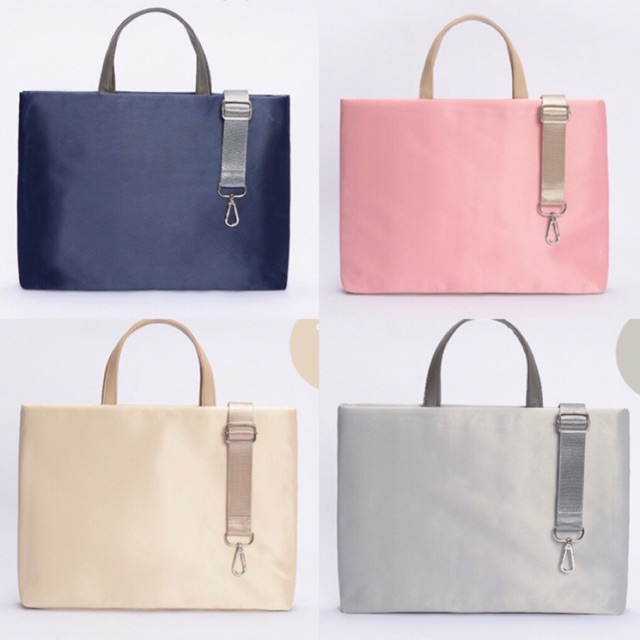 Túi chống sốc laptop vải nylon chống thấm có quai đeo
