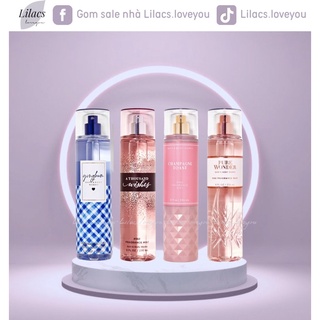 Xịt thơm Body Mist Nữ - Bath & Body Works (săn sale)
