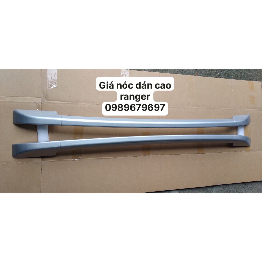 Thanh Giá Nóc xe FORD Ranger 2020, Mazda BT50, Nissan Navara, giá nóc dán chân thấp