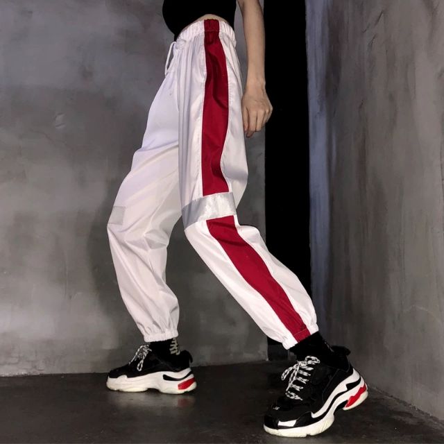 [ORDER] Quần jogger ulzzang 1 sọc phát quang cực chất kèm ảnh thật ở cuối