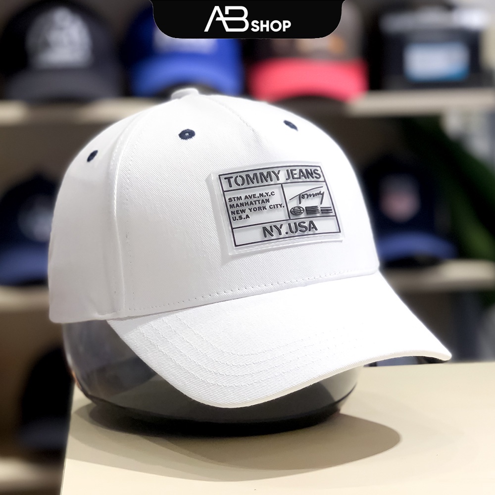 Mũ Lưỡi Trai Tommy Sili Xanh Navy và Trắng