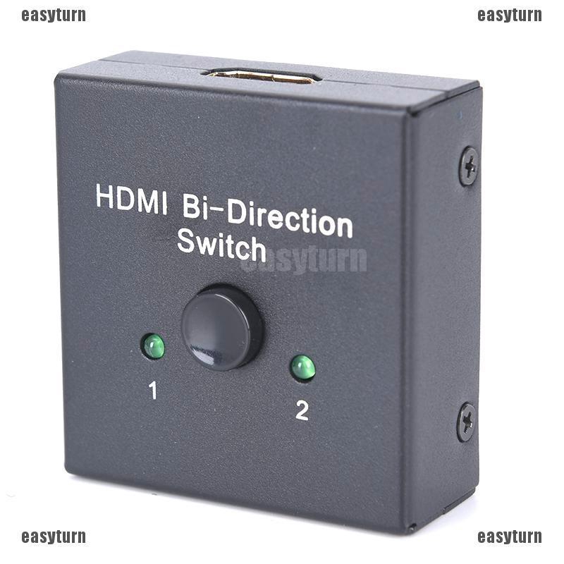 🌸ĐẦY ĐỦ 🌸HDMI 2.0 Bi-direction Smart Switcher 2x1 1080p 4K Resolution Ultra HD Switch