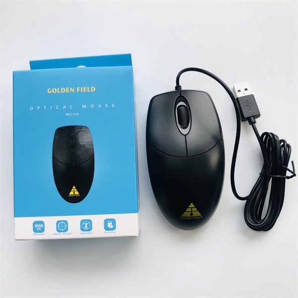 Chuột máy tính có dây Fuhlen L102 - Chuột dây Aigo Dell Ms116 Seniko kết Nối Cổng USB bền đẹp bảo hành 6 tháng VNET