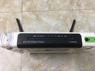 Phát wifi Tp-link MR3420 300mbps hỗ trợ usb 3g-4g