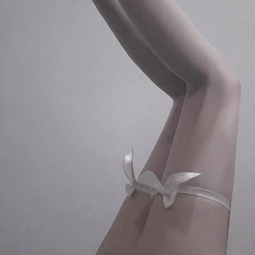 Tất đùi thun lưới mịn có nơ gợi cảm