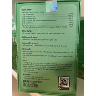 Viên uống thảo dược giảm cân Slim New Quyên Lara Hỗ trợ giảm béo tăng cường chuyển hóa chất béo Duocphamhn92 30 viên