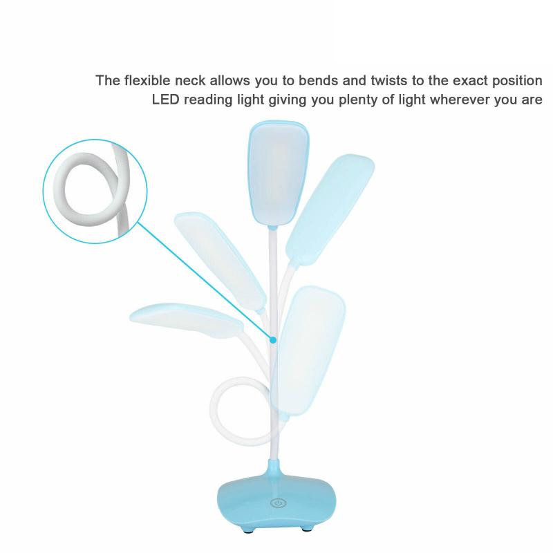 Đèn LED đọc sách USB linh hoạt bảo vệ mắt có thể điều chỉnh độ sáng