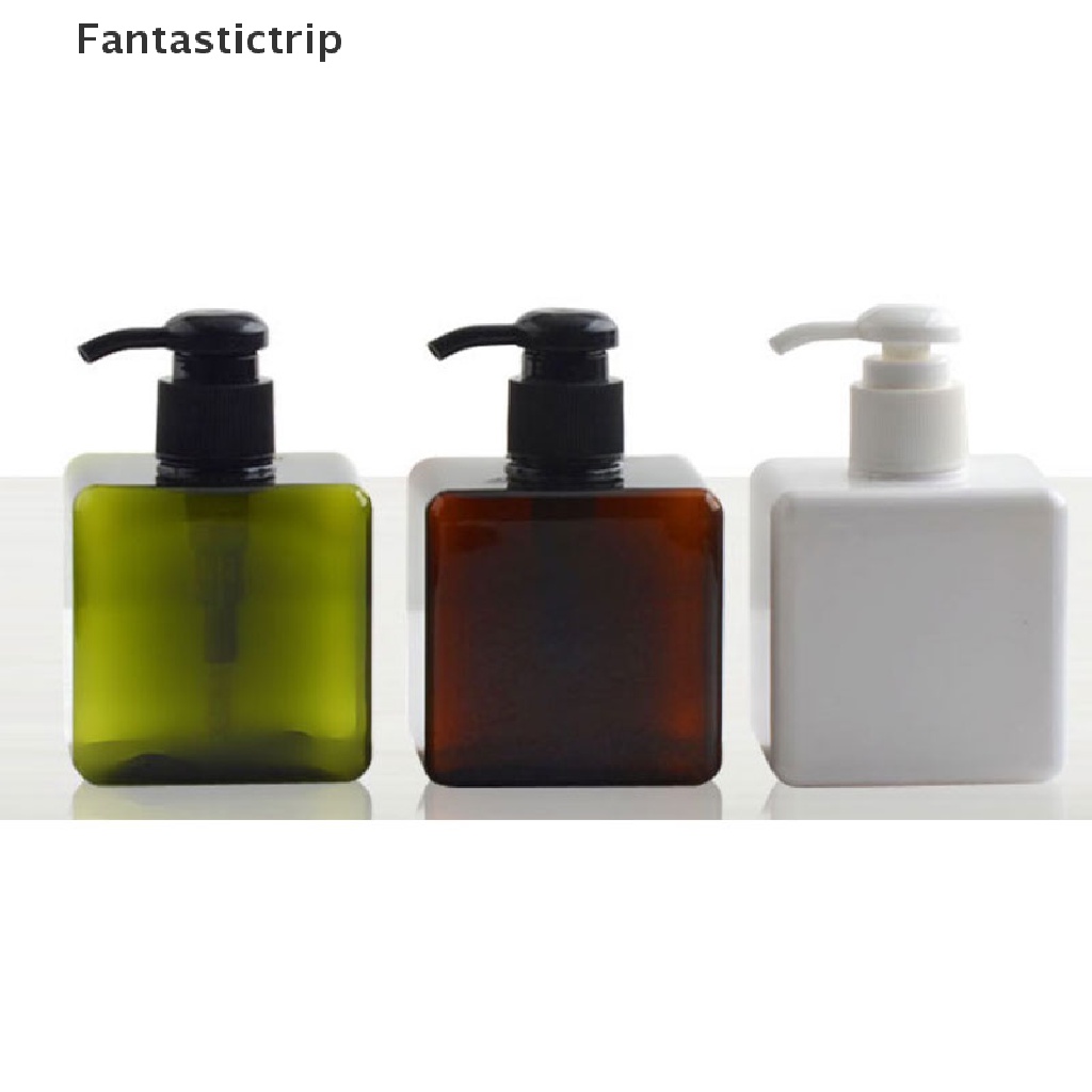 [Hàng mới về] Bình nhựa rỗng dùng đựng dầu gội đầu 250ml có vòi bơm tiện dụng