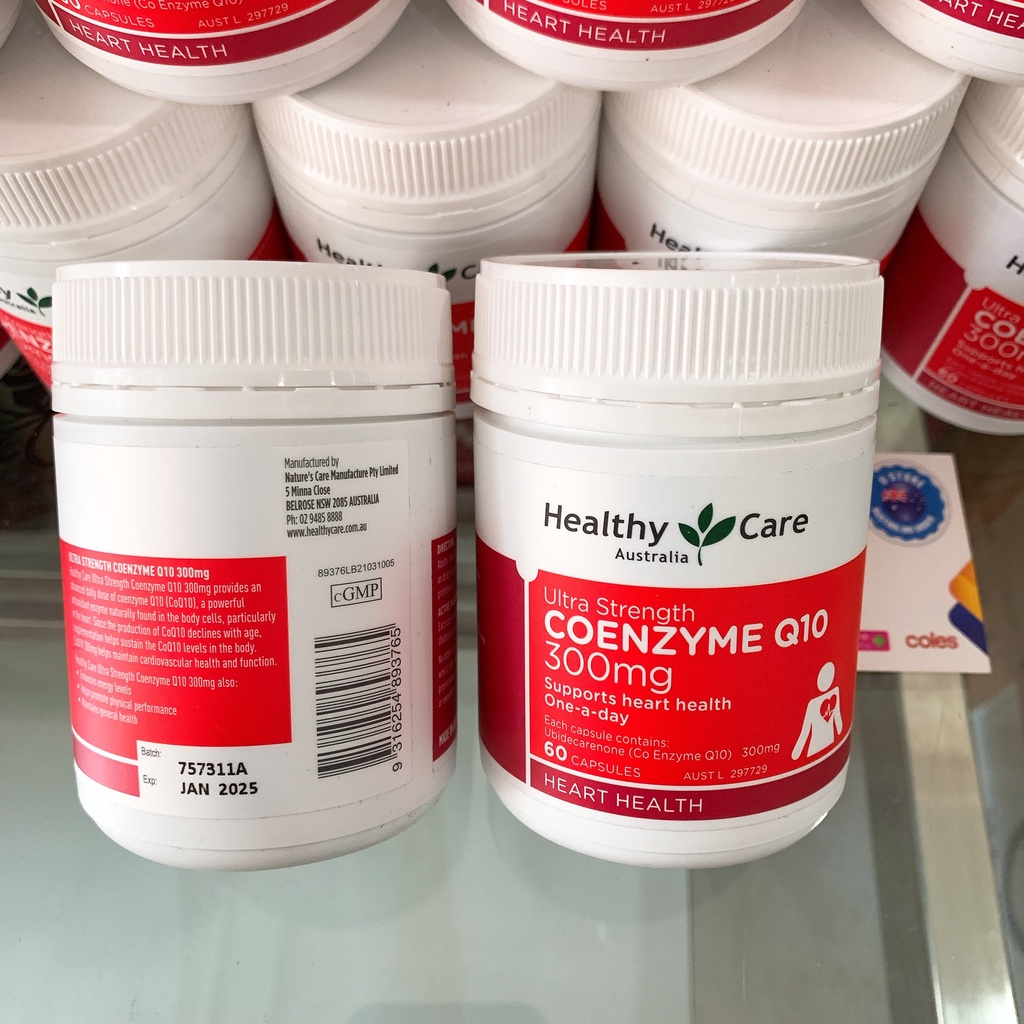 Viên Uống Hỗ Trợ Sức Khỏe Tim Mạch Healthy Care Ultra Strength Coenzyme Q10 300mg