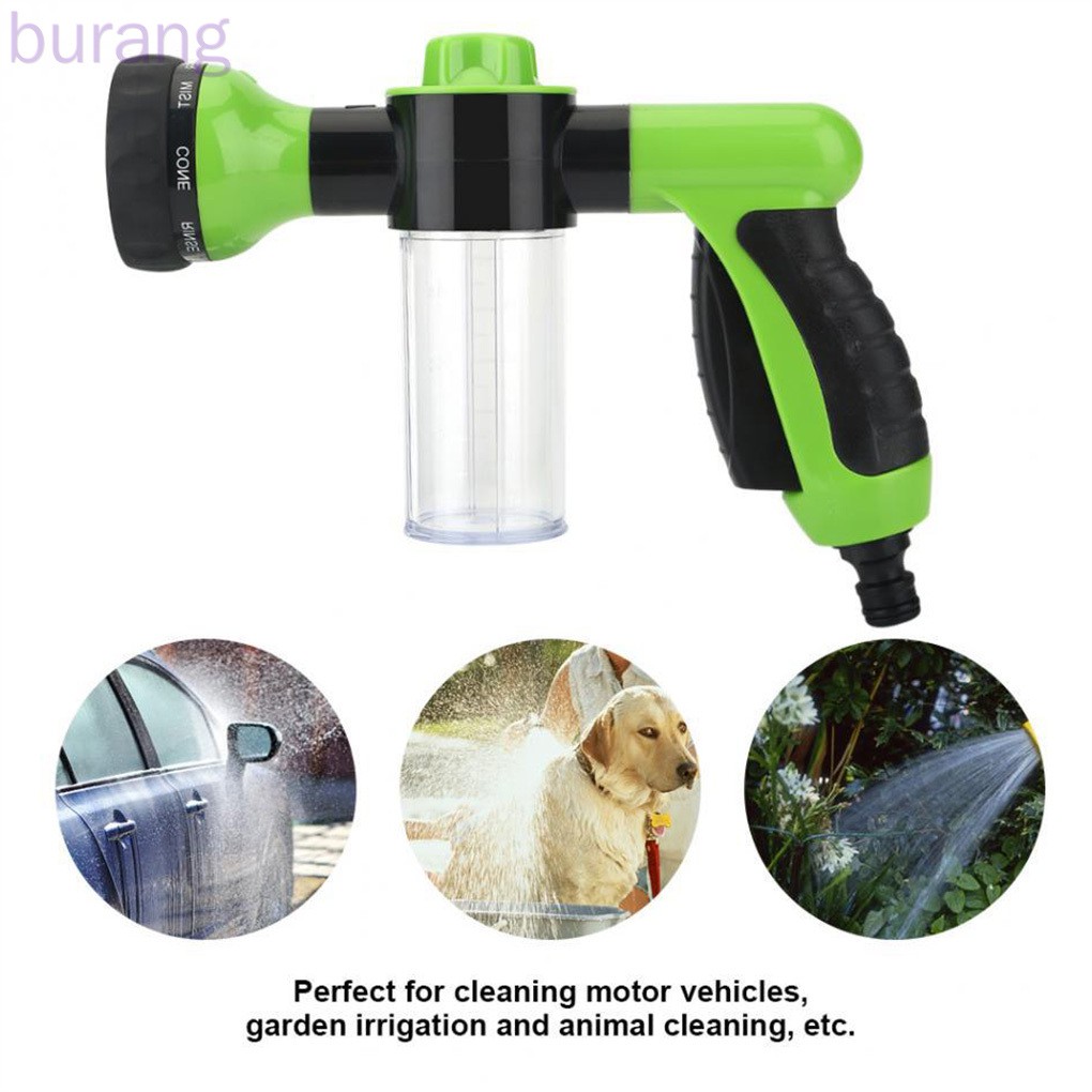 Adjustable Water Spray Foam Dispenser Garden Plant Watering Car Window Glass Washing Foam Spray burang
