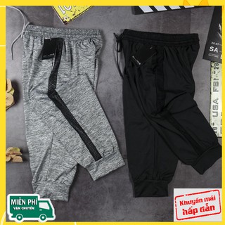 Quần nữ phối lưới jogger lửng cực cá tính