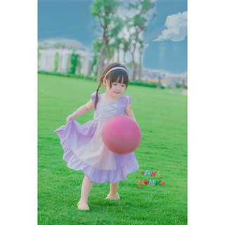 Váy công chúa Tóc mây (hàng thiết kế) - ảnh thật