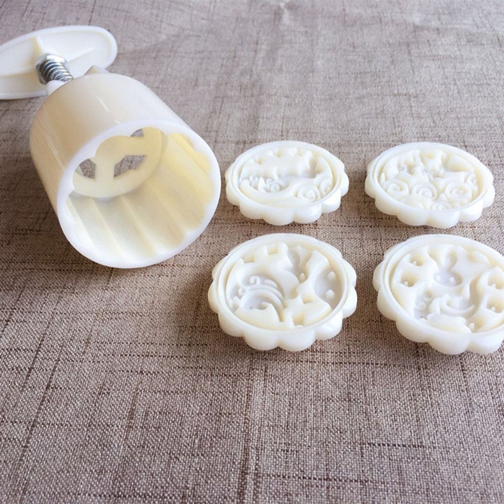 Khuôn Làm Bánh Trung Thu / Bánh Trung Thu Nhiều Màu Sắc 50g Dễ Thương Cho Nhà Bếp