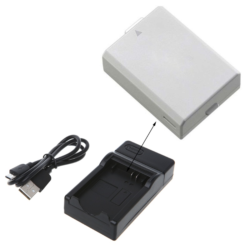 Cục Sạc USB Cho LP-E5 1000D 450D 500D Kiss F Kiss X2 Rebel Xsi