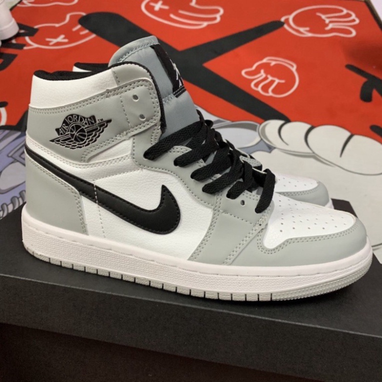 [FREE SHIP] FREE SHIP  Giày thể thao Jordan 1 xám cao cổ, Giày sneaker Jodan cao cổ xám móc đen smoke grey nam nữ cao cấ | BigBuy360 - bigbuy360.vn