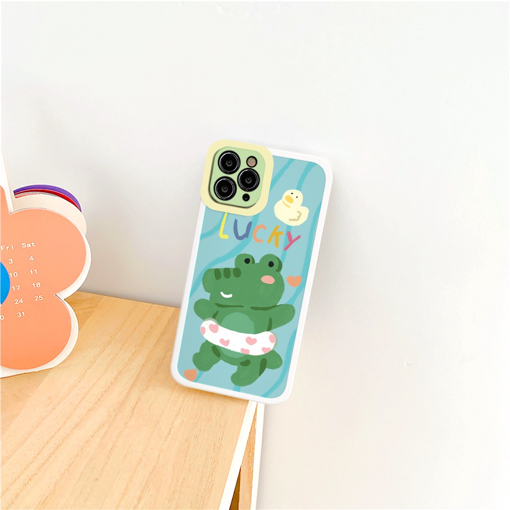 Ốp lưng iphone Happy Pool cạnh vuông 6/6plus/6s/6splus/7/7plus/8/8plus/x/xr/xs/11/12/13/pro/max/plus/promax