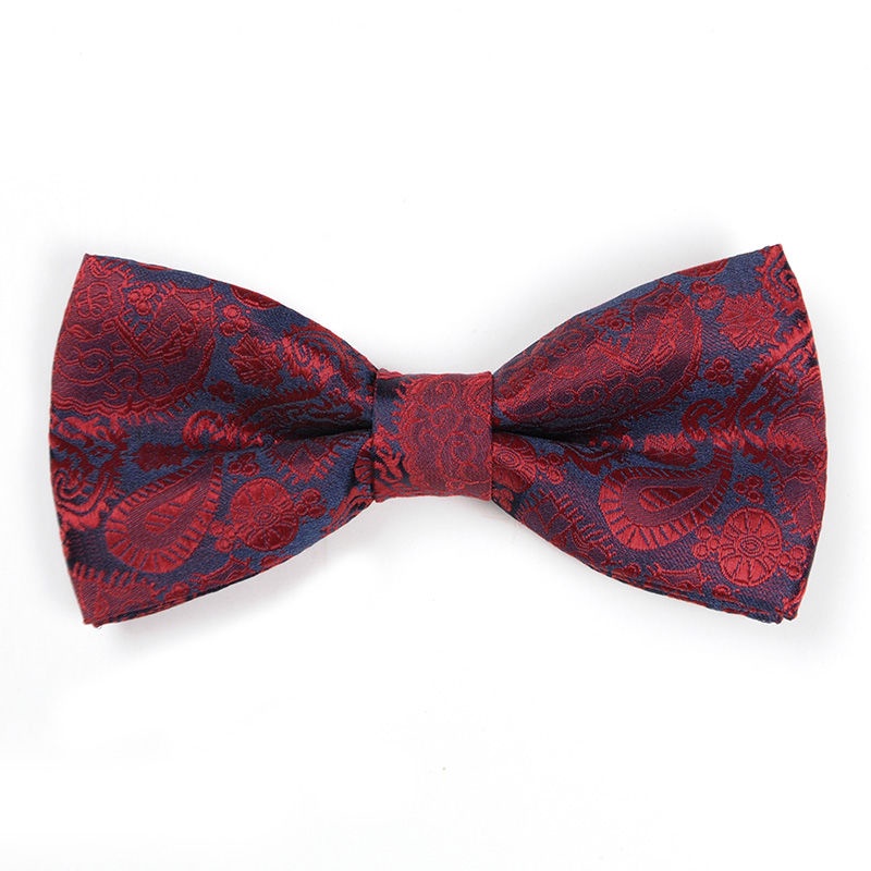 Nơ Nhiều Màu Sắc Gắn Cổ Áo Vest Dành Cho Chú Rể