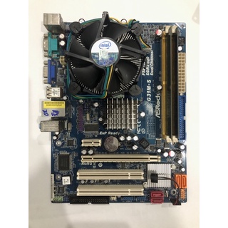 Combo main g31, chip e5xxx, ram 4g kèm fan, fe