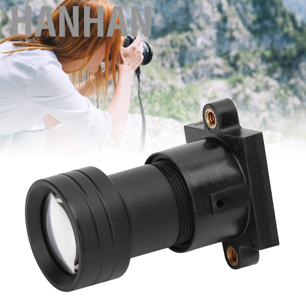 HANHAN 3MP 12mm IR Camera Lens Full Color Fixed Focal 1/2.5" M12xP0.5 Mount F1.4