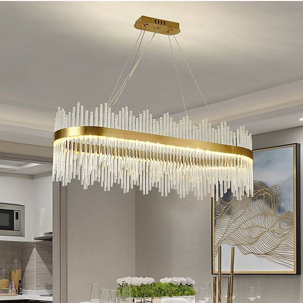 Đèn thả mâm MONSKY AMED kiểu dáng hiện đại với 3 chế độ ánh sáng trang trí nội thất sang trọng.