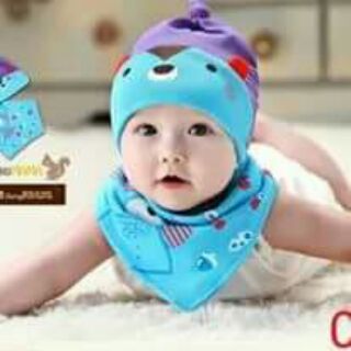 Set mũ yếm cho bé