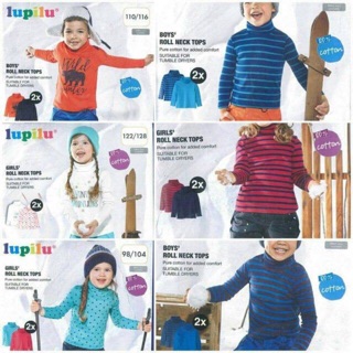 Set áo cổ lọ Lupilu xuất Đức
