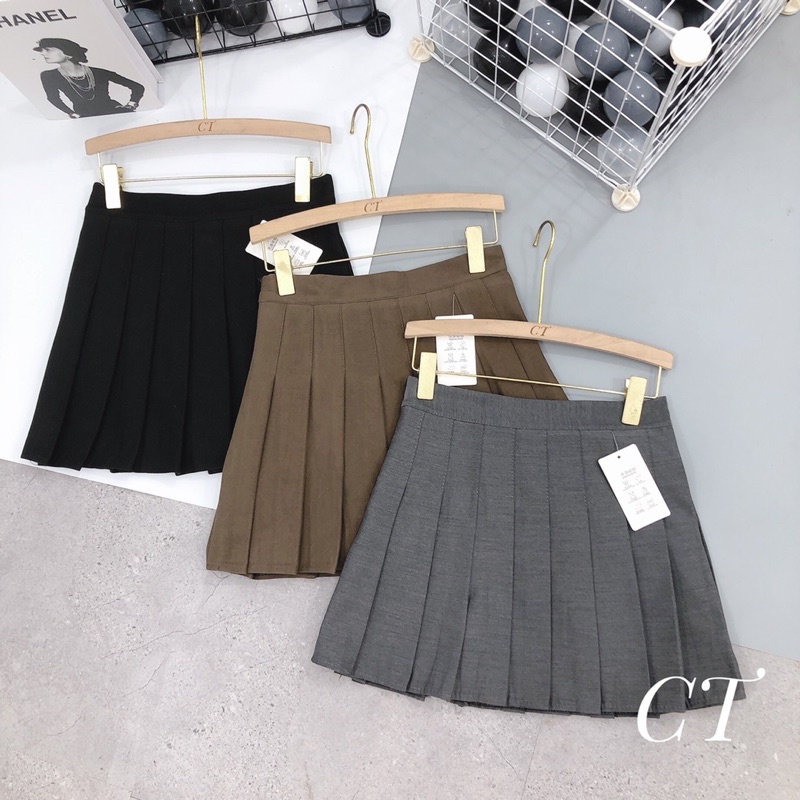 CHÂN VÁY XẾP LY XOÈ TENNIS CẠP CAO CHẤT ĐẸP PHONG CÁCH HÀN QUỐC MS15477 (M4-4)