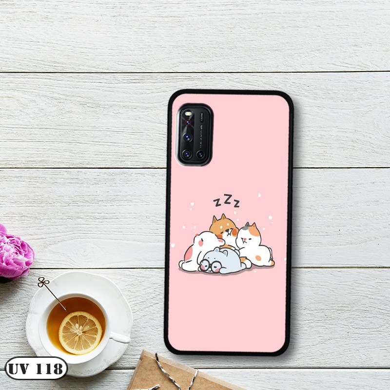 Ốp lưng điện thoại Vivo V19  - lưng nhám viền dẻo