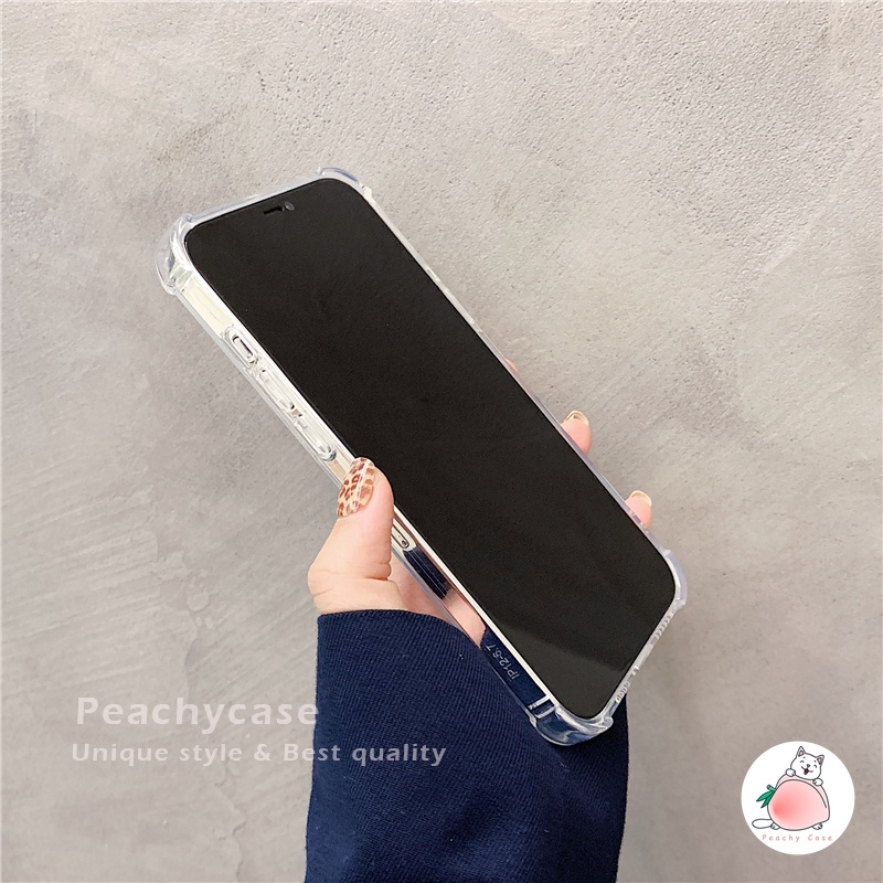 Ốp Điện Thoại TPU Mềm Trong Suốt Có Ngăn Đựng Thẻ Cho iPhone 13 12 11 Pro Xs Max Xr 7 8 Plus
