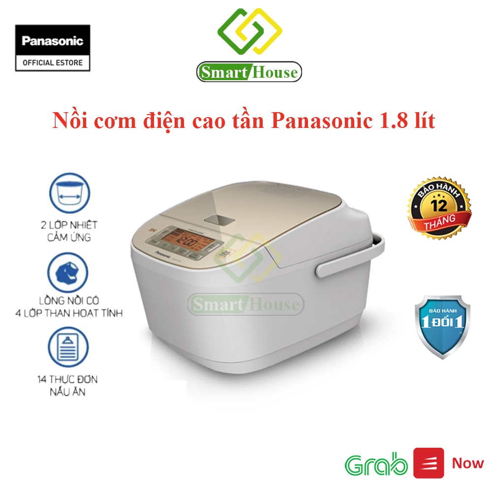 SR-AFY181WRA - Nồi cơm điện cao tần Panasonic 1.8 lít SR-AFY181WRA- Hàng chính hãng - Smart House