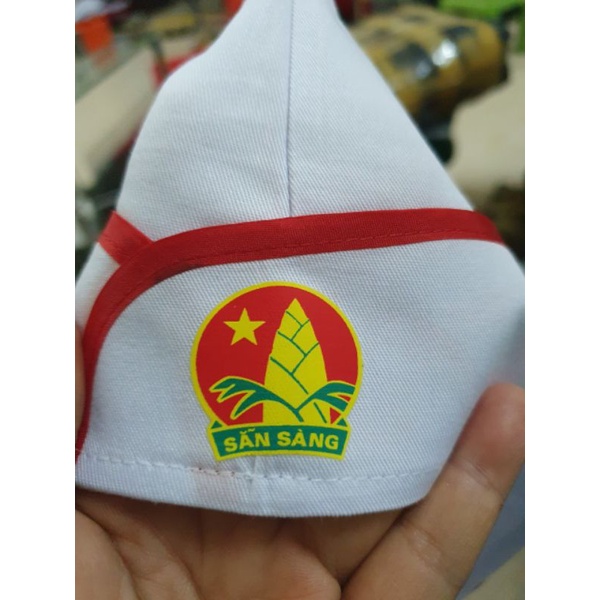 Combo 5 Mũ cano in huy hiệu măng non