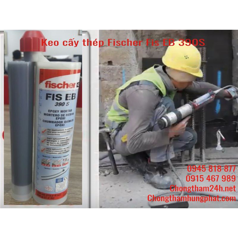 Keo cấy thép fischer EM 390
